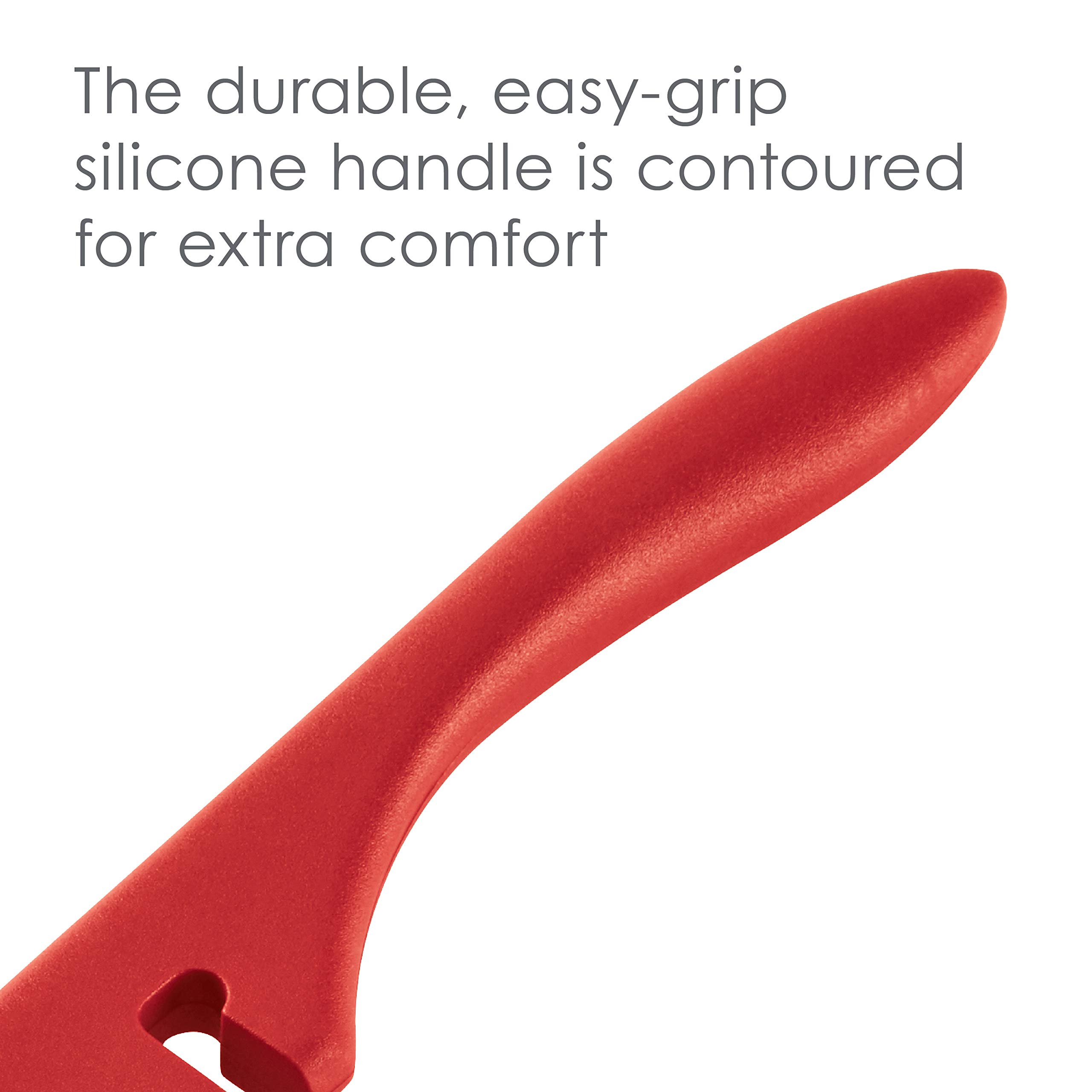 Rachael Ray Silicone Lazy Tools Set, Red, 3-Piece, Tools and Gadgets