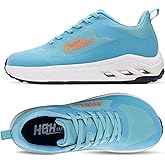 HQHEMO Women Wide-Toe Box Walking Athletic Sneakers Zero Drop Tennis Shoes Wide Width Running Jogging for Gym Outdoor Sport