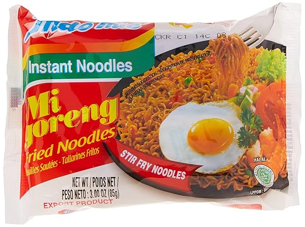 INDOMIE MI GORENG INSTANT STIR FRY NOODLES, HALAL...