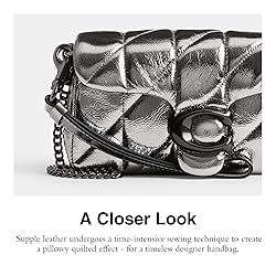 COACH Tabby Wristlet, V5/Anthracite