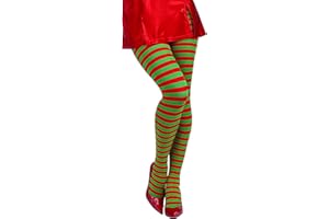 Forum Novelties Women's Adult Christmas Striped Tights