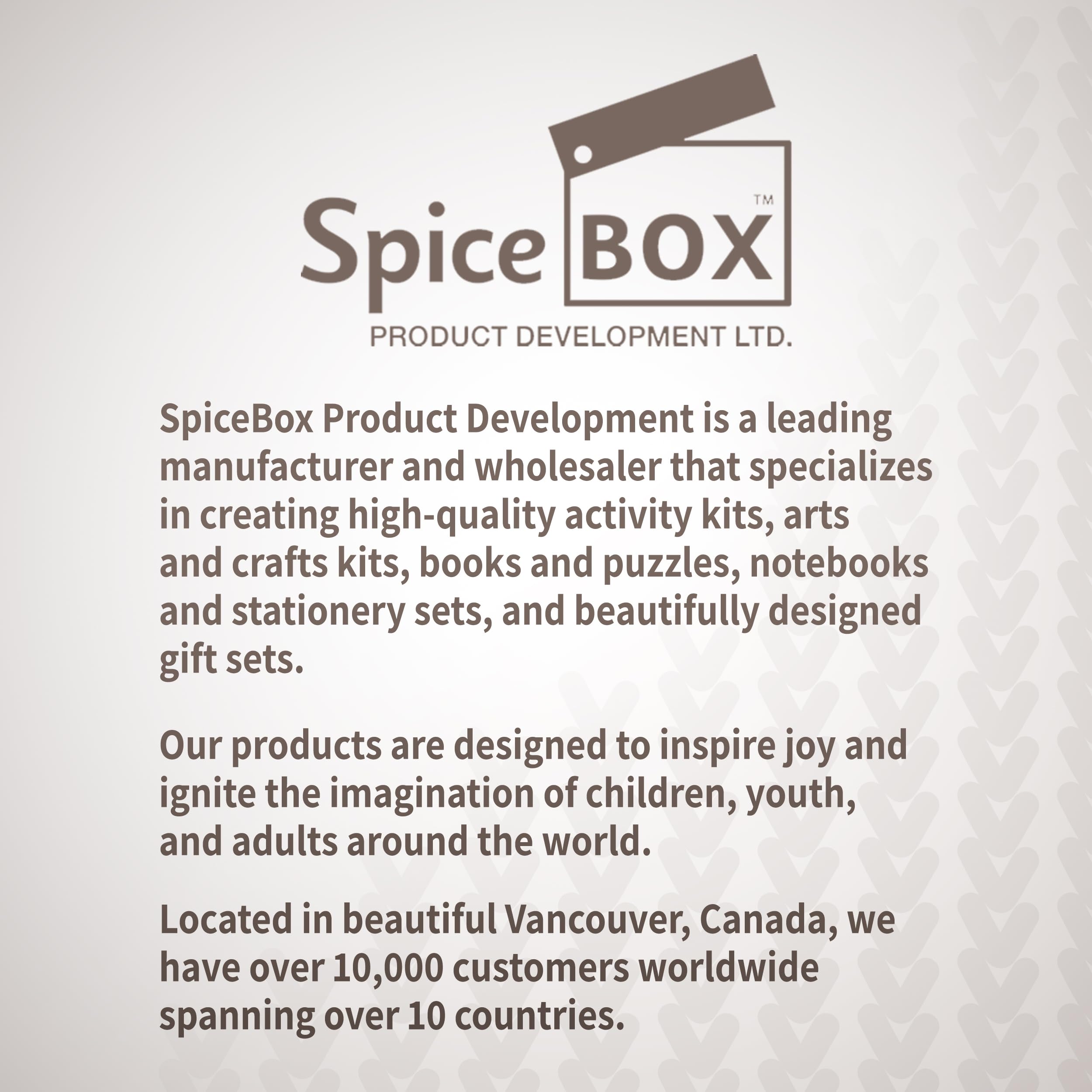 SpiceBox Introduction to Knitting Kit - Discover The Joy of Creating Cozy, Handmade Items