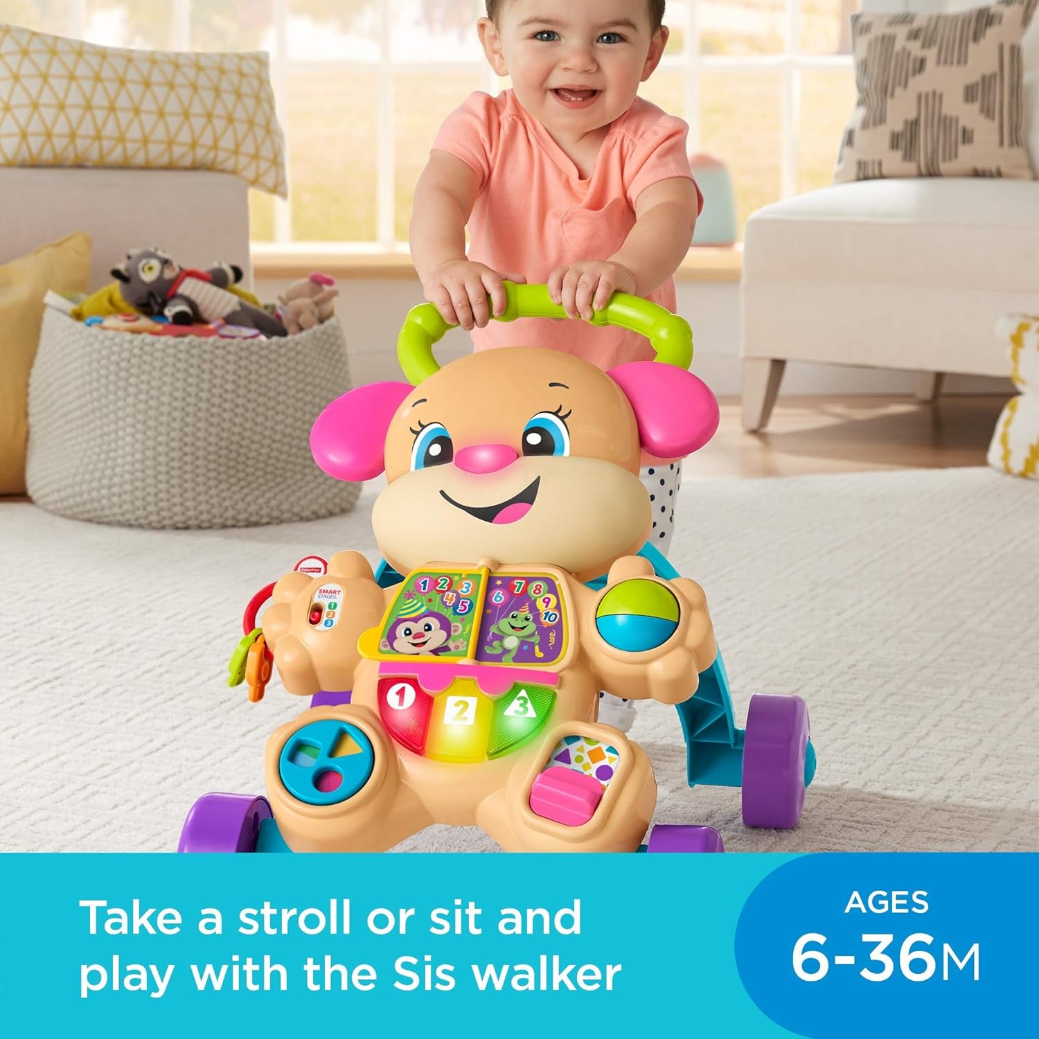 fisher price sis walker