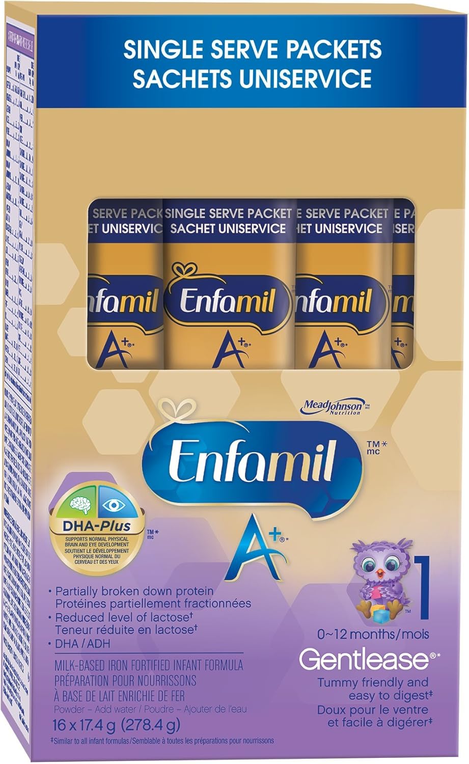 enfamil single serve packets walmart