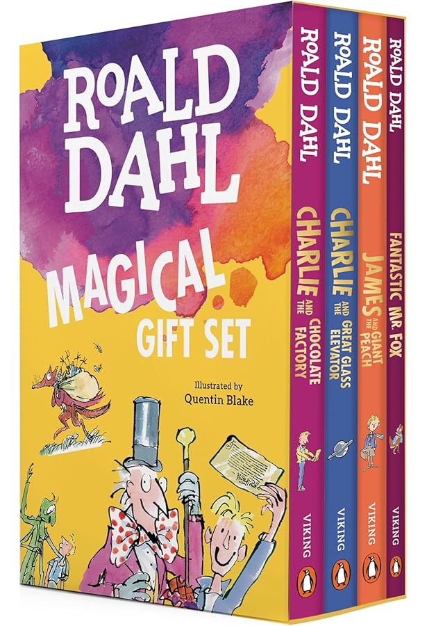 Amazon.com: Roald Dahl Collection 15 Fantastic Stories Box
