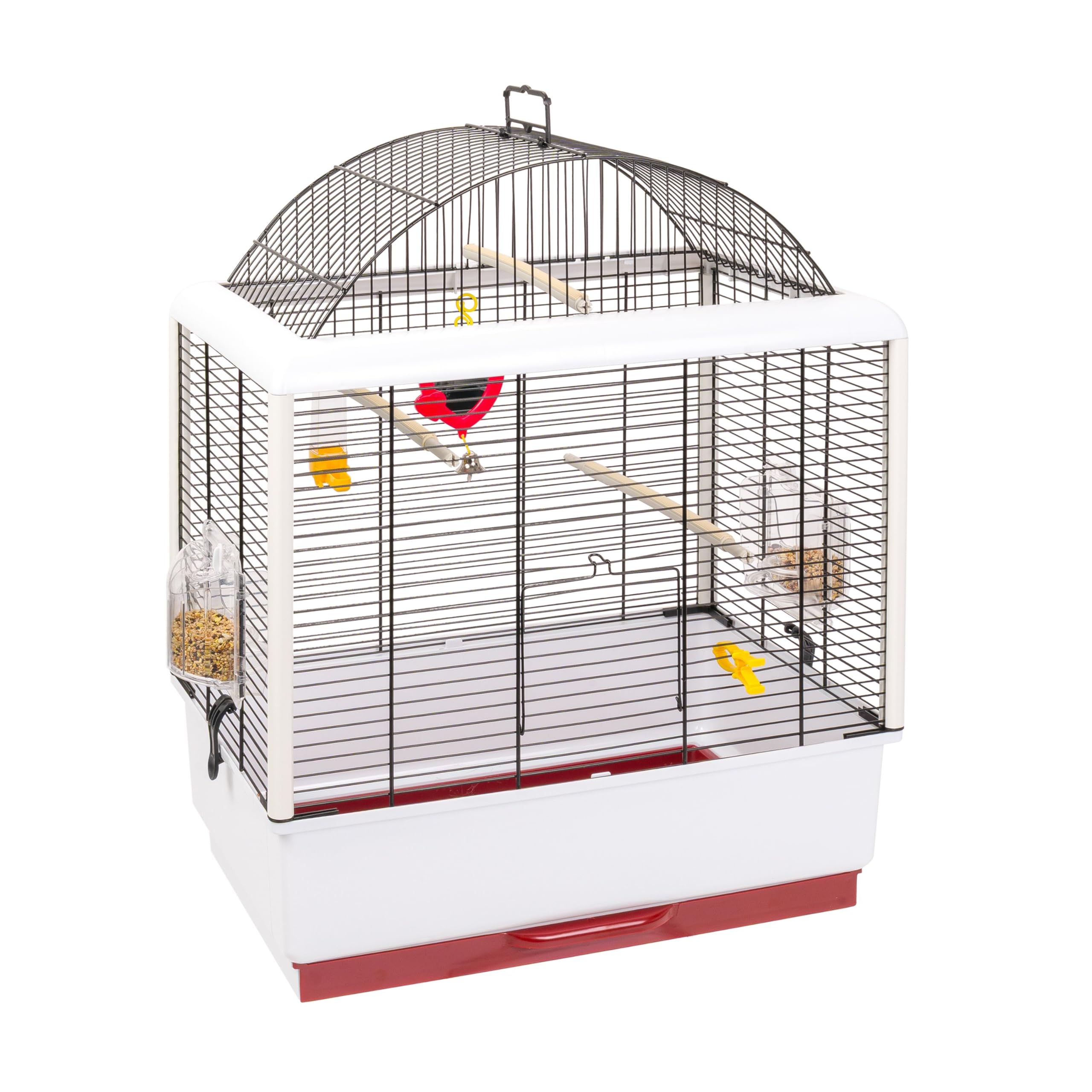 Ferplast Palladio 3 Bird Cage, 49 x 30 x 64 cm, Black