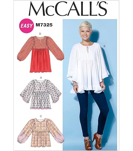 Amazon.com: Butterick Misses' Top with Cowl Neck, Code B6847