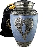 Blue Angel Cremation Urn for Ashes Adult Male