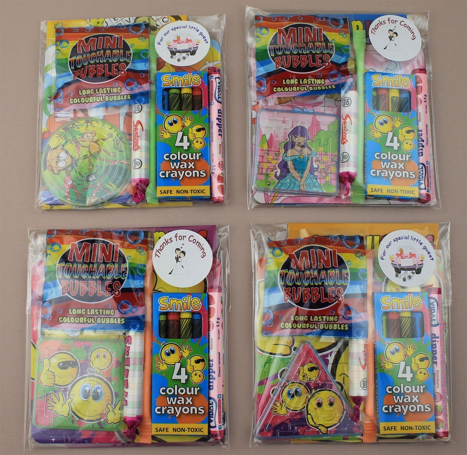 Childrens Personalised Wedding Activity Pack Favour Gift Party Bag / Kids Packs (Special Little Guest Personalise, Boys)
