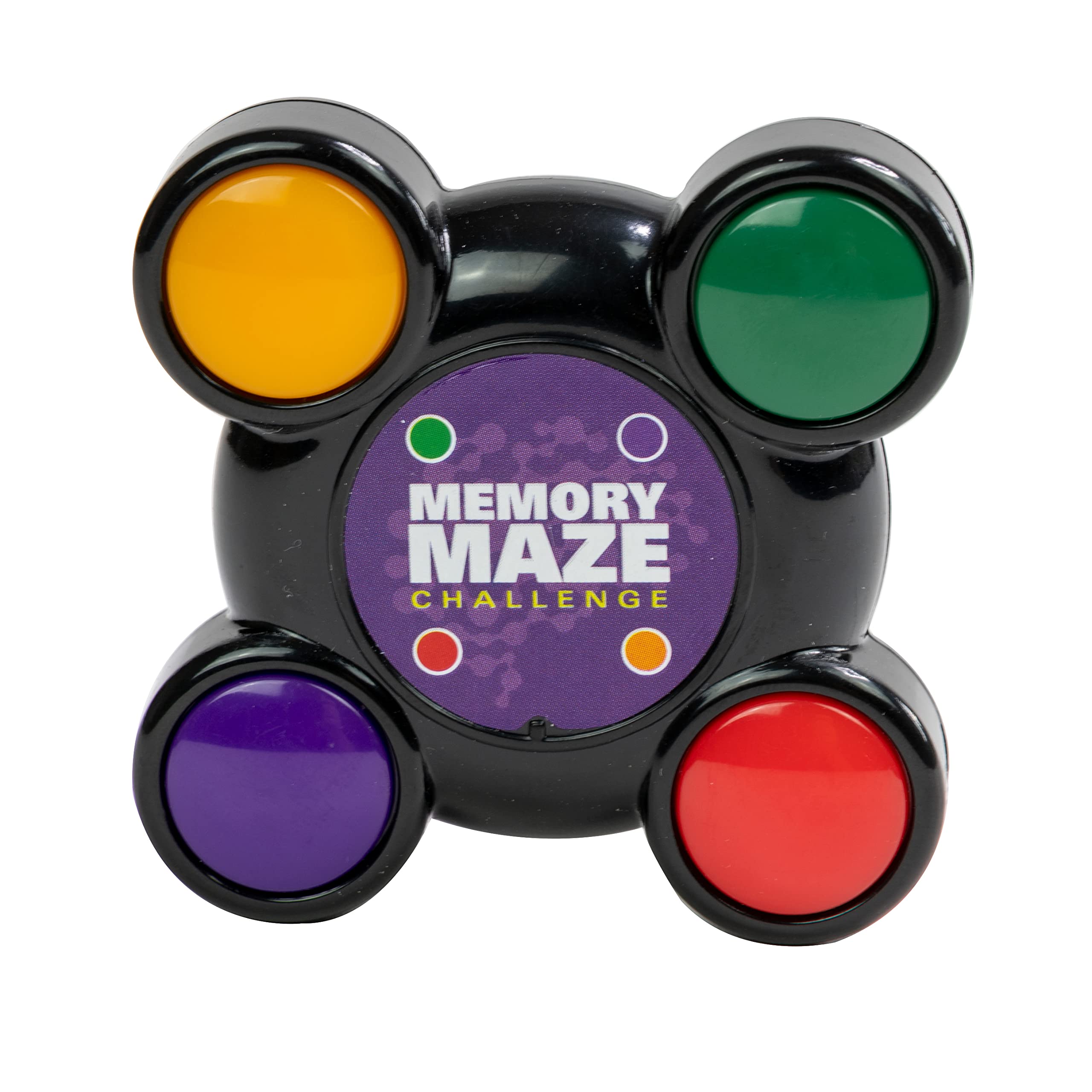 Memory Maze Electronic Handheld Game - Test Your Memory with 15 Steps to Win