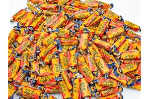 DONTY-TONTY BIT-O-HONEY Candy 5 lb – Bulk Bag, Retro Taffy, Honey & Almond Flavor, Soft Chewy, Individually Wrapped