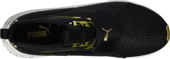 black and gold puma sneakers