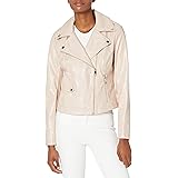 guess peplum leather jacket