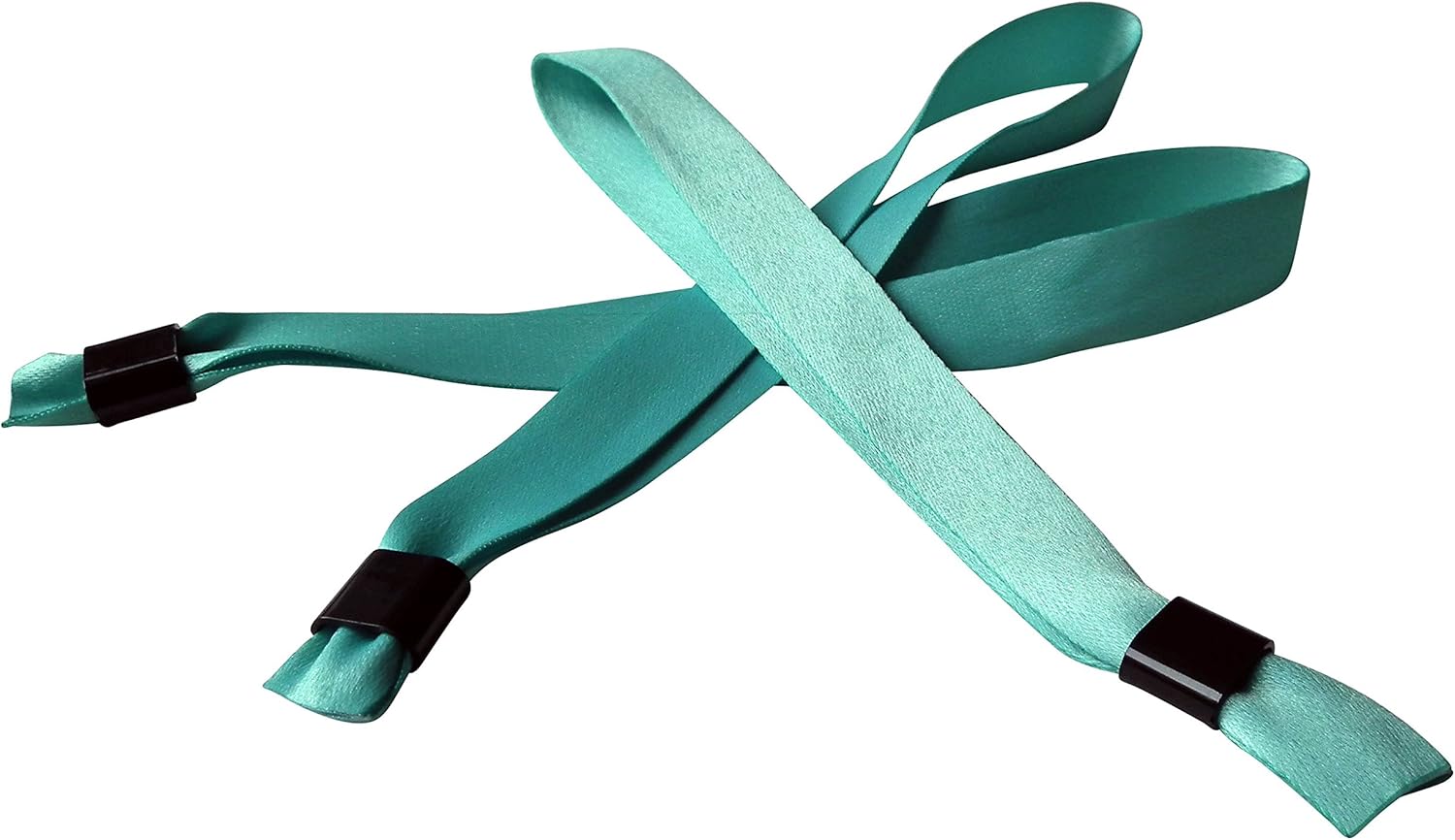 Pack of 20 Fabric Bands For Festivals With Plastic Sliding Closure