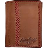Rawlings | Men's Trifold Wallet Collection | Genuine Leather | Multiple Styles & Colors