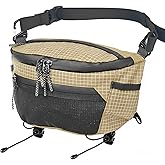 Rocalt Fanny Packs For Women & Men, Waist Pack with Multi-Pockets Large Capacity Waterproof, Bum Bag, Crossbody Belt Bag for Hiking Traveling Casual Cycling Running Hiking Fishing