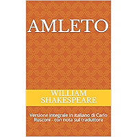 Amleto: Versione integrale in italiano di Carlo Rusconi - con nota sul traduttore (Teatro Vol. 1) (Italian Edition) book cover Amleto: Versione integrale in italiano di Carlo Rusconi - con nota sul traduttore (Teatro Vol. 1) (Italian Edition) book cover