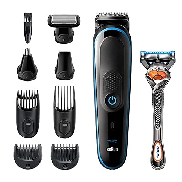 Amazon Com Braun All In One Trimmer Mgk5280 9 In 1 Beard Trimmer