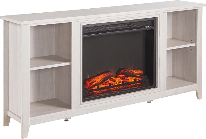 Southern Enterprises Parkdale Electric fireplace, White