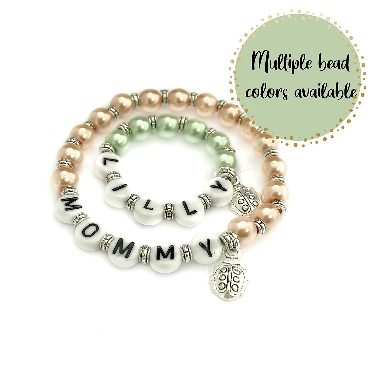child name bracelet for mother