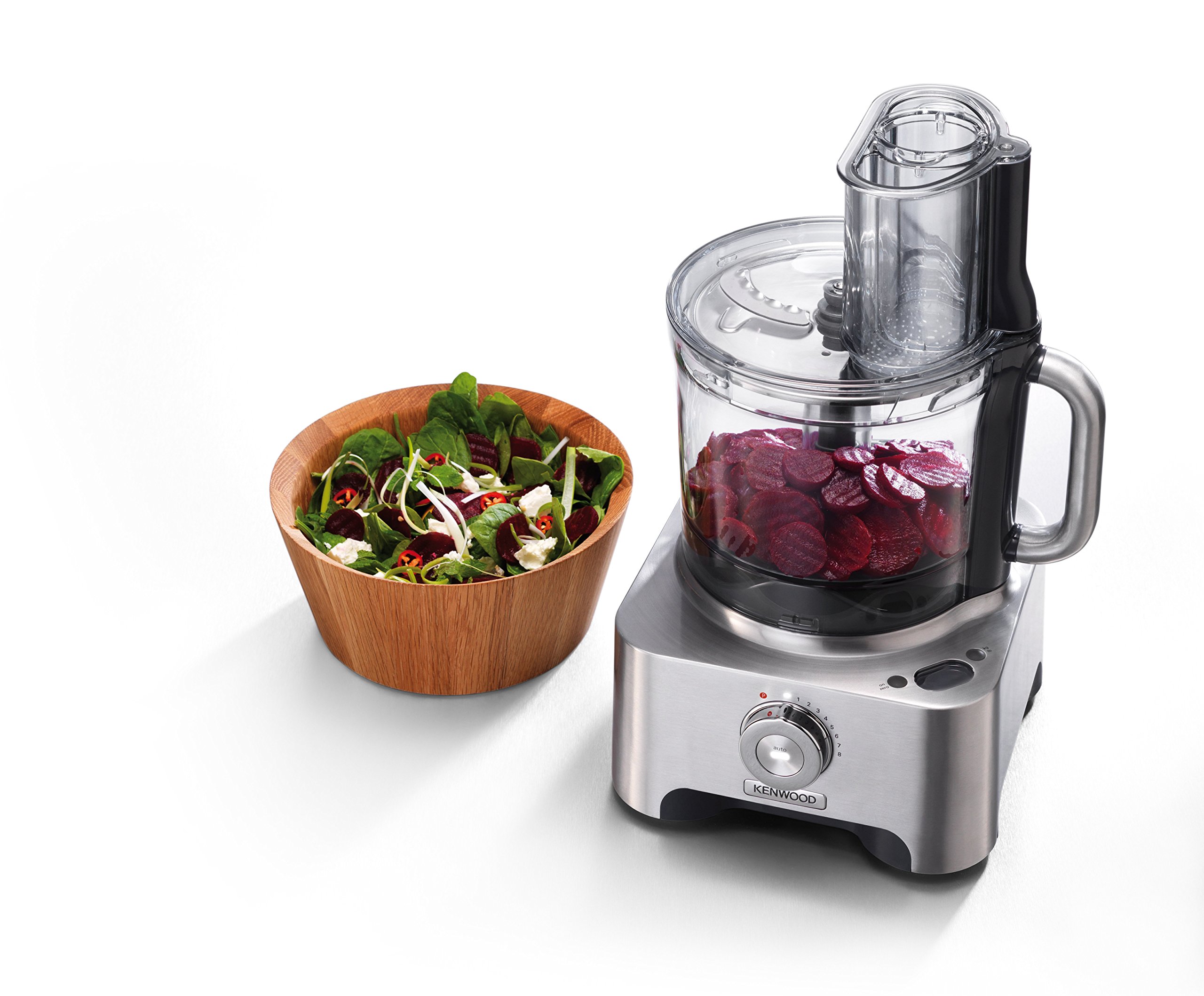 Kenwood FPM910 Multipro Excel 16 Cup Food Processor, Stainless Steel