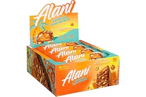 Alani Nu Protein Bars MUNCHIES | High Protein Gluten-Free Bars | 16g Protein | Low-Sugar (7G) Low-Carb Healthy Snacks | 12 In