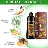 Generic 3 in 1 Herbal Hair Dye Shampoo Deeply Nourishing Natural Dark Brown view 2