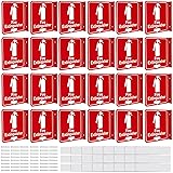 Barydat 24 Pcs Fire Extinguisher Signs 6.3" x