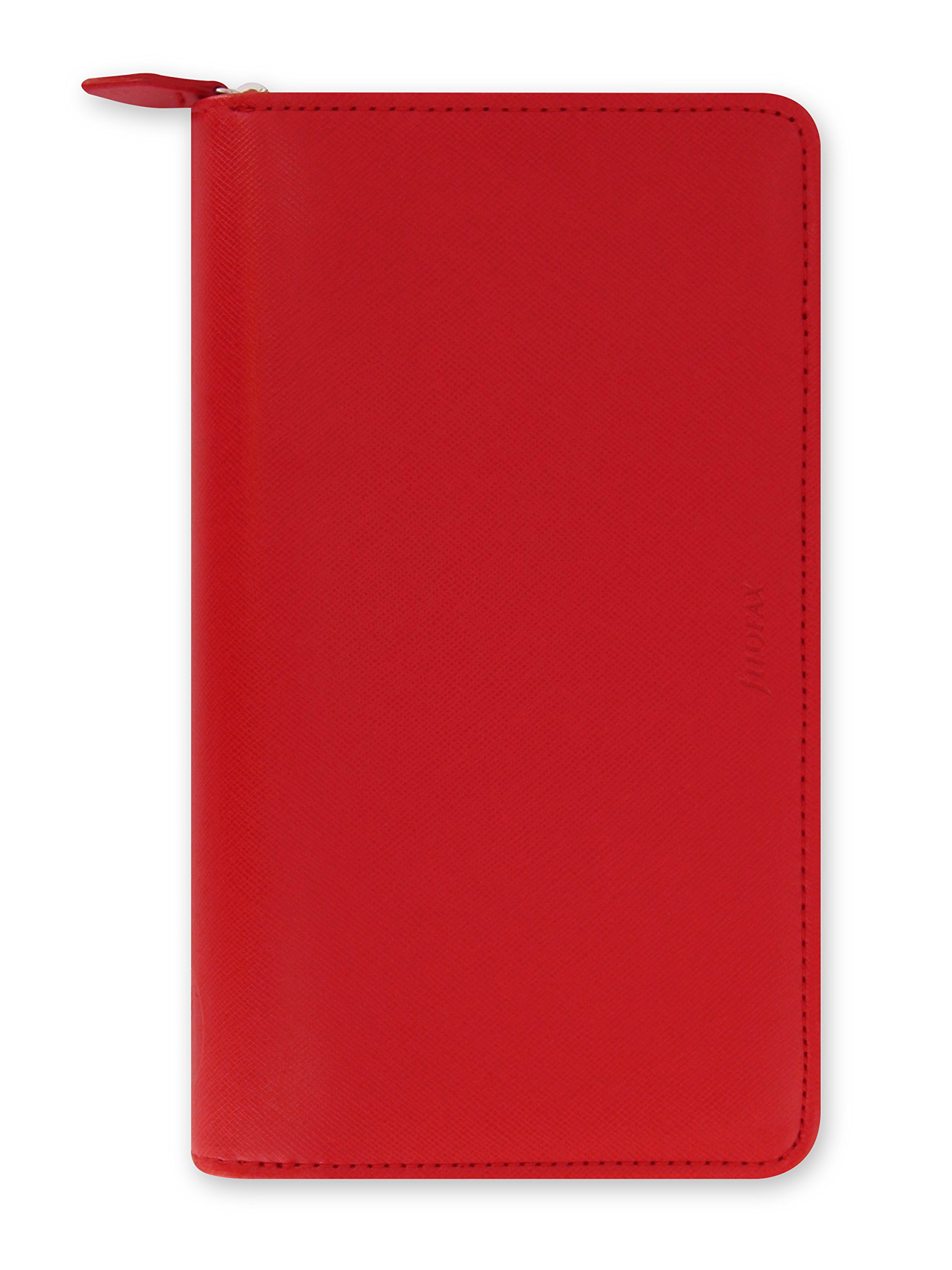 Filofax Personal Compact Zip Saffiano organiser - Poppy