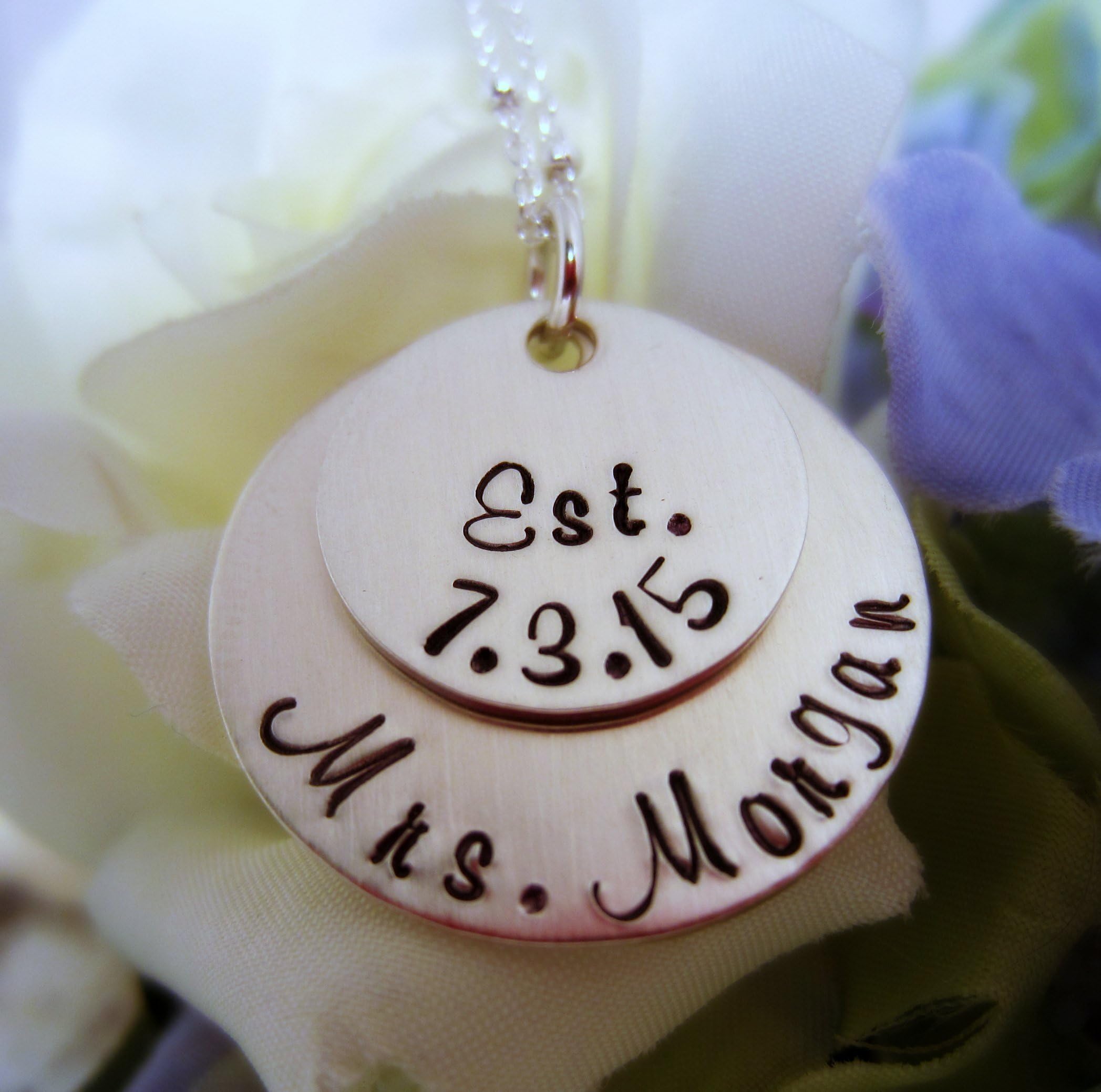 Personalized Mrs. Necklace