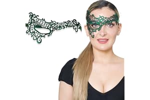 LUXURY MASK Lace Masquerade Mask for Women - Venetian Party, Prom, Mardi Gras, Halloween