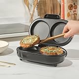 Salter EK4213S Omelette Maker XL Dual Cooking Plates 850 W view 5
