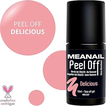 Vernis Peel Off Delicious Meanail Paris Vernis Uv Led