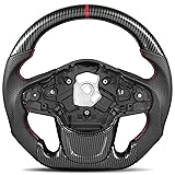 TESFEEL Hydro-Dip Carbon-Fiber Steering Wheel for