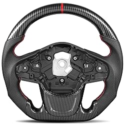 TESFEEL Hydro-Dip Carbon-Fiber Steering Wheel for