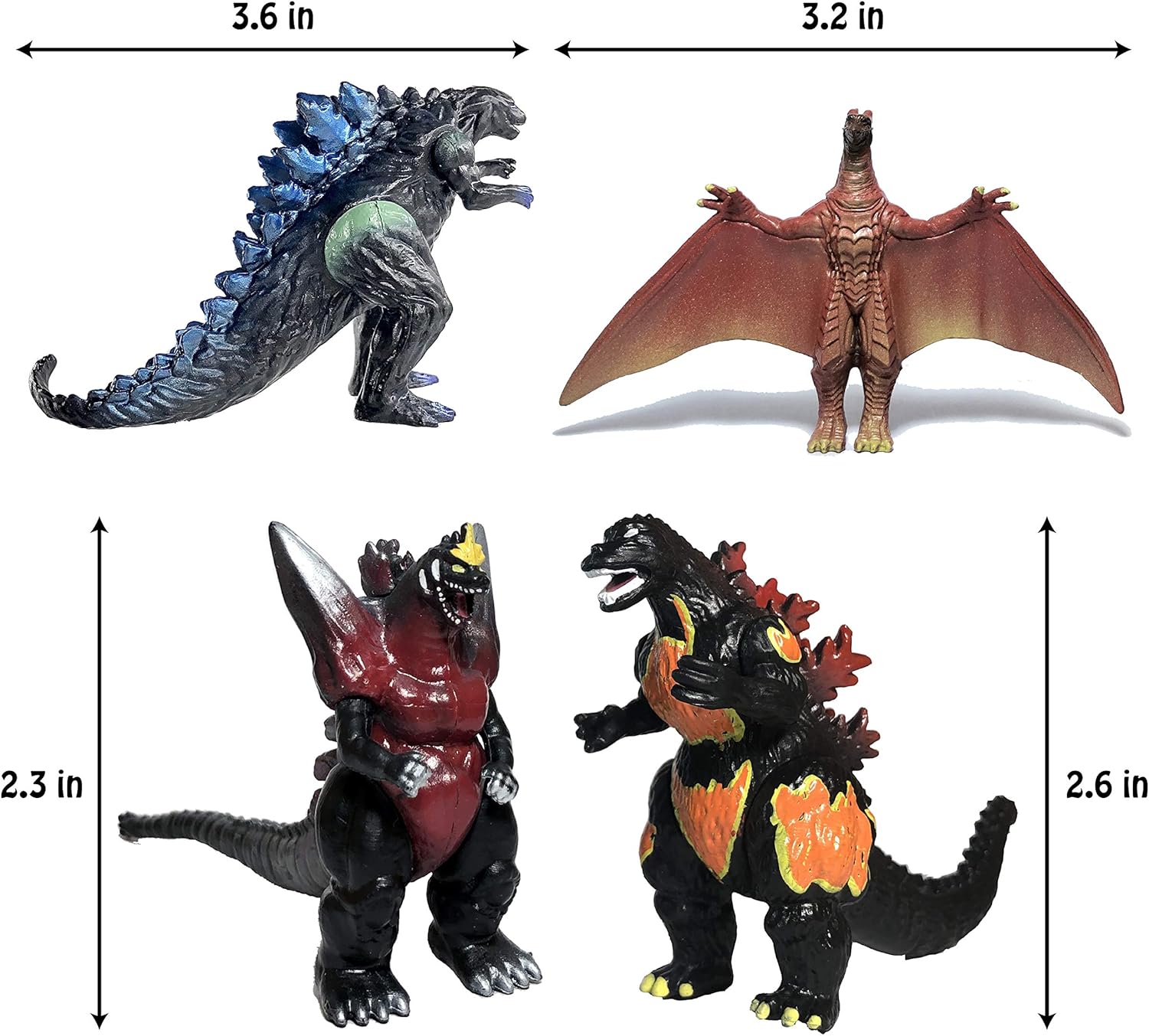 small godzilla toys