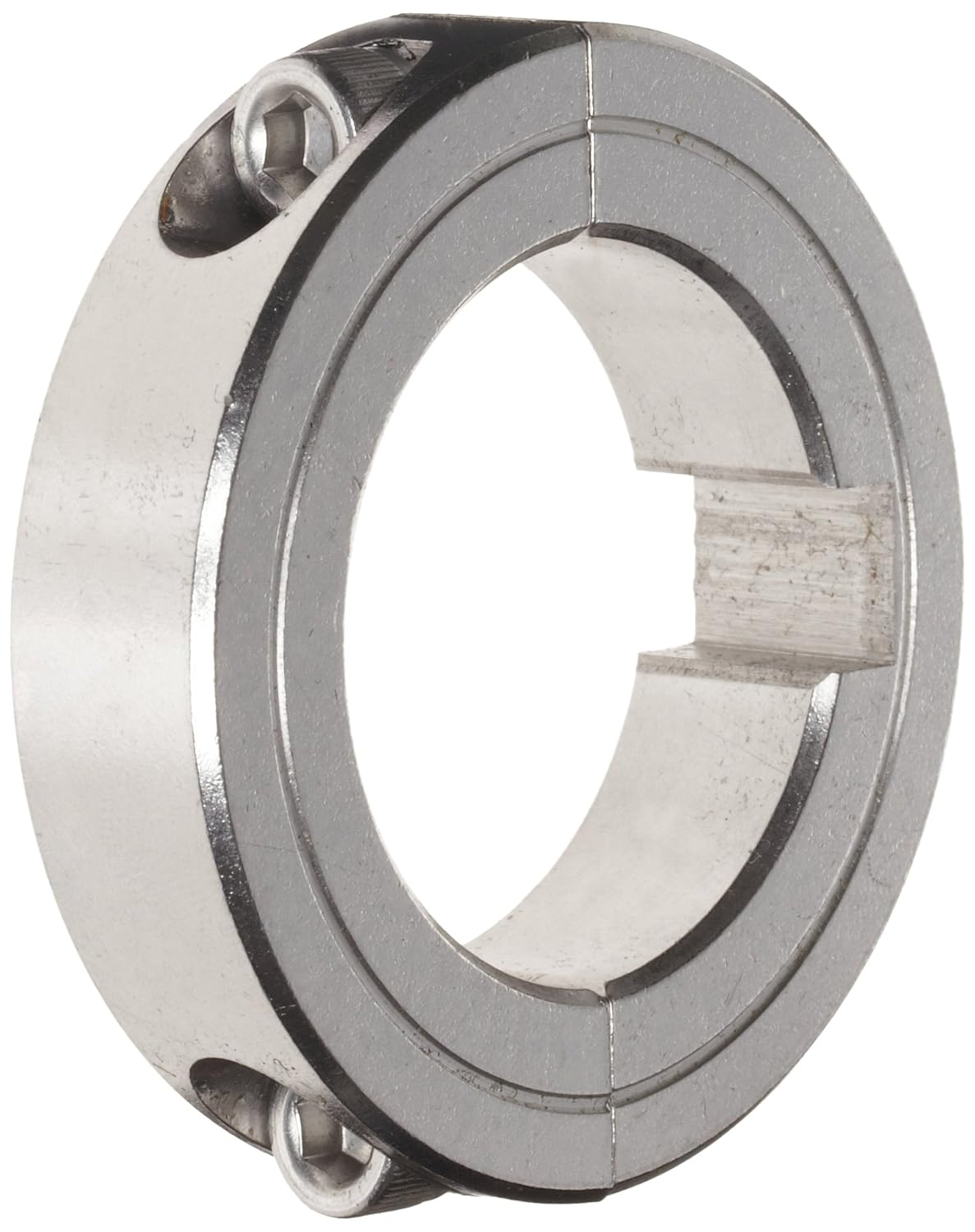 Climax Metal 2C037SKW TwoPiece Clamping Collar, With Keyway