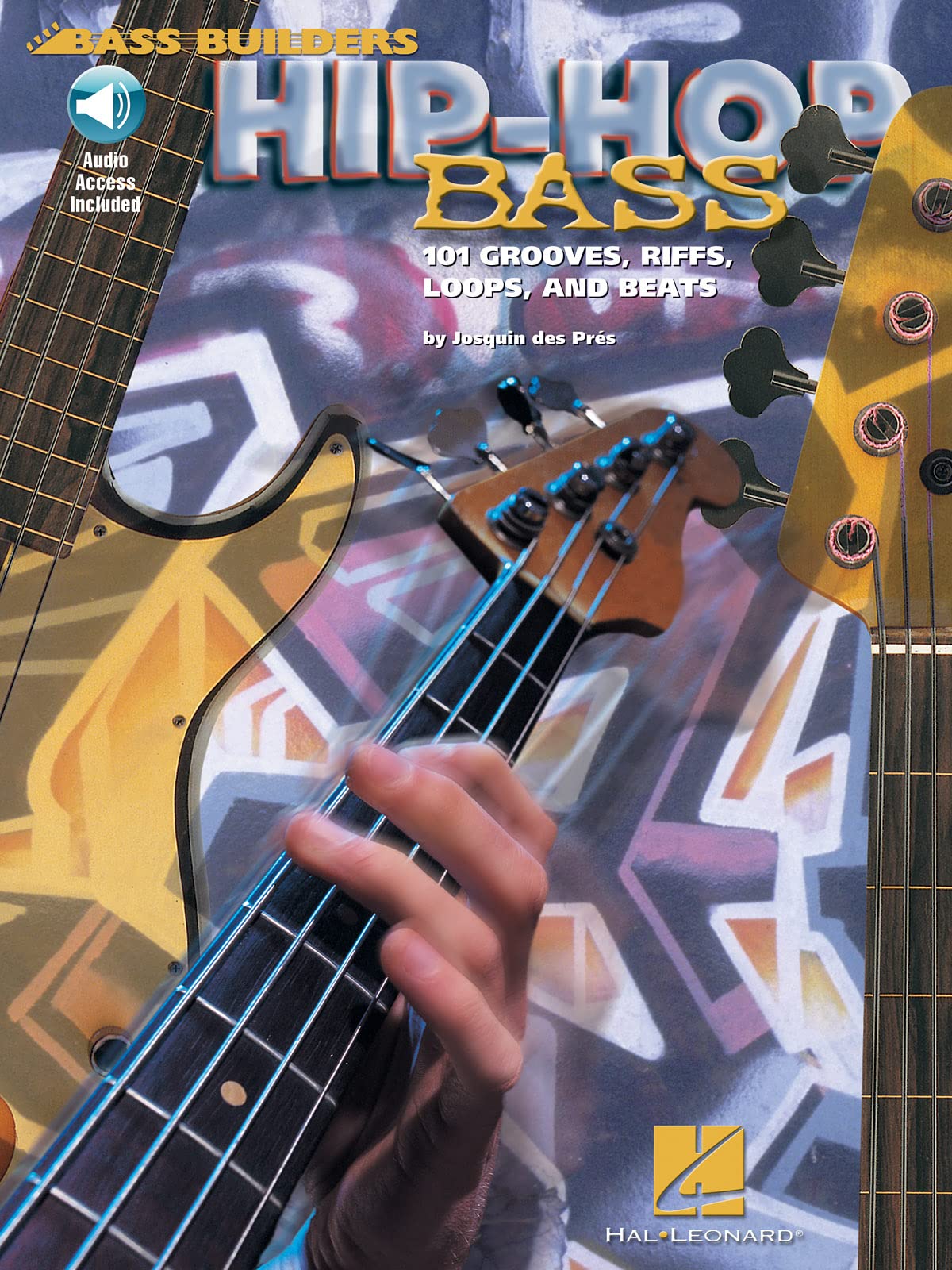 BASS BUILDER'S HIP-HOP BASS BTAB BOOK/CD: 101 Grooves, Riffs, Loops and Beats