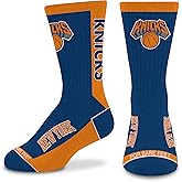 For Bare Feet NBA Unisex Kids Nba Mvp Crew Sock Youth