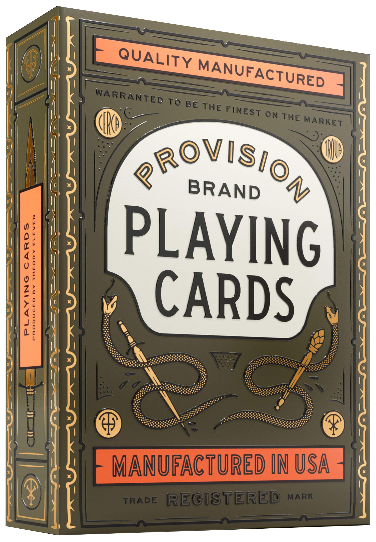 Provision Playing Cards Limited Edition Poker Magic Collectible Deck by Theory 11
