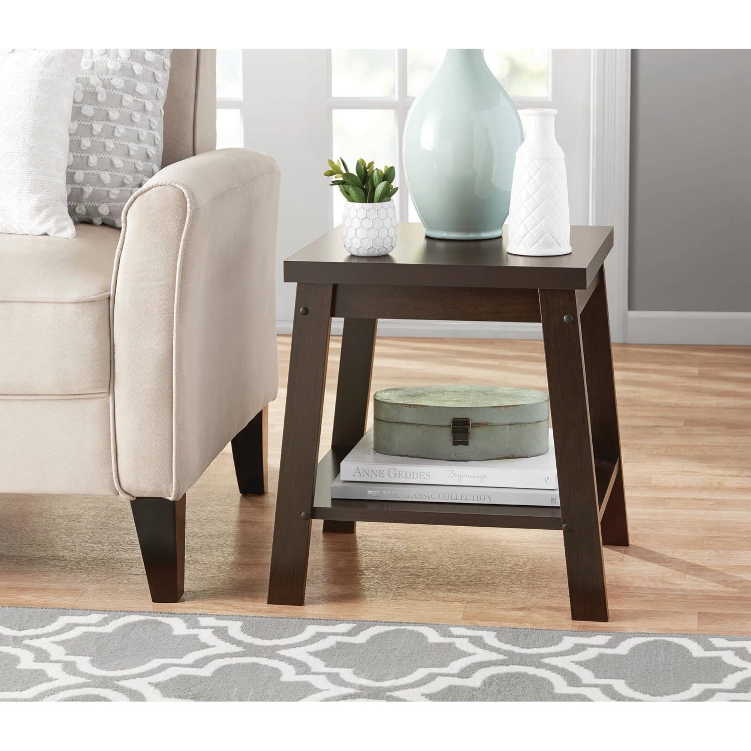 Best end tables living room set of 2