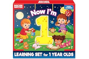 Doctor Jupiter Now I AM 1 | Educational Learning Toy for 1 Year Olds | Birthday Gift Ideas for Boys & Girls Ages 1+ | Preschool Learning Activities