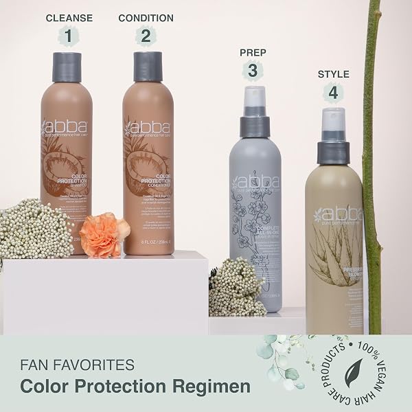 ABBA – PURE SPECIALTY COMPLETE ALL-IN-ONE LEAVE-IN SPRAY FOR ALL HAIR TYPES – ABYSSINIAN & WATERMELON 1.7 FL OZ