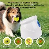 pet prime Large Automatic Dog Ball Launcher with 6 Mini Balls 10-40ft view 6