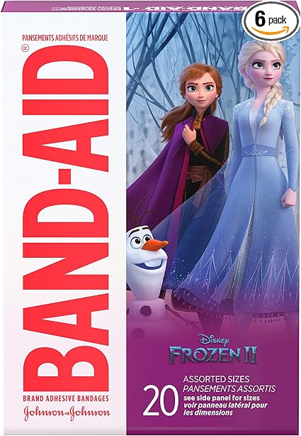 Johnson&Johnson band-aid adhesive bandages Disney frozen - 20 ct (381371163175)