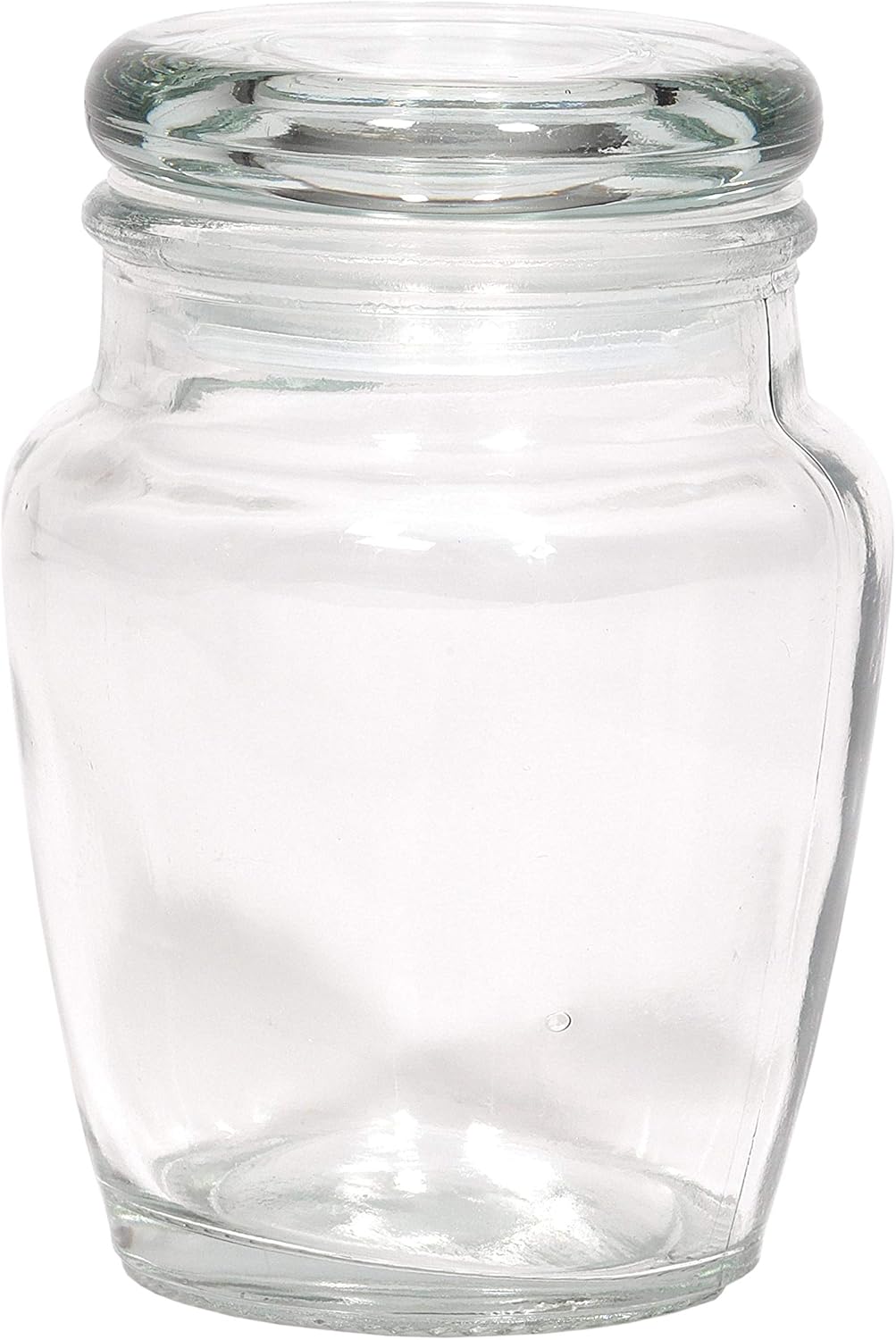 Pandecor Oval glass vase with lid Amazon Kitchen & Home B07YLC2HVX