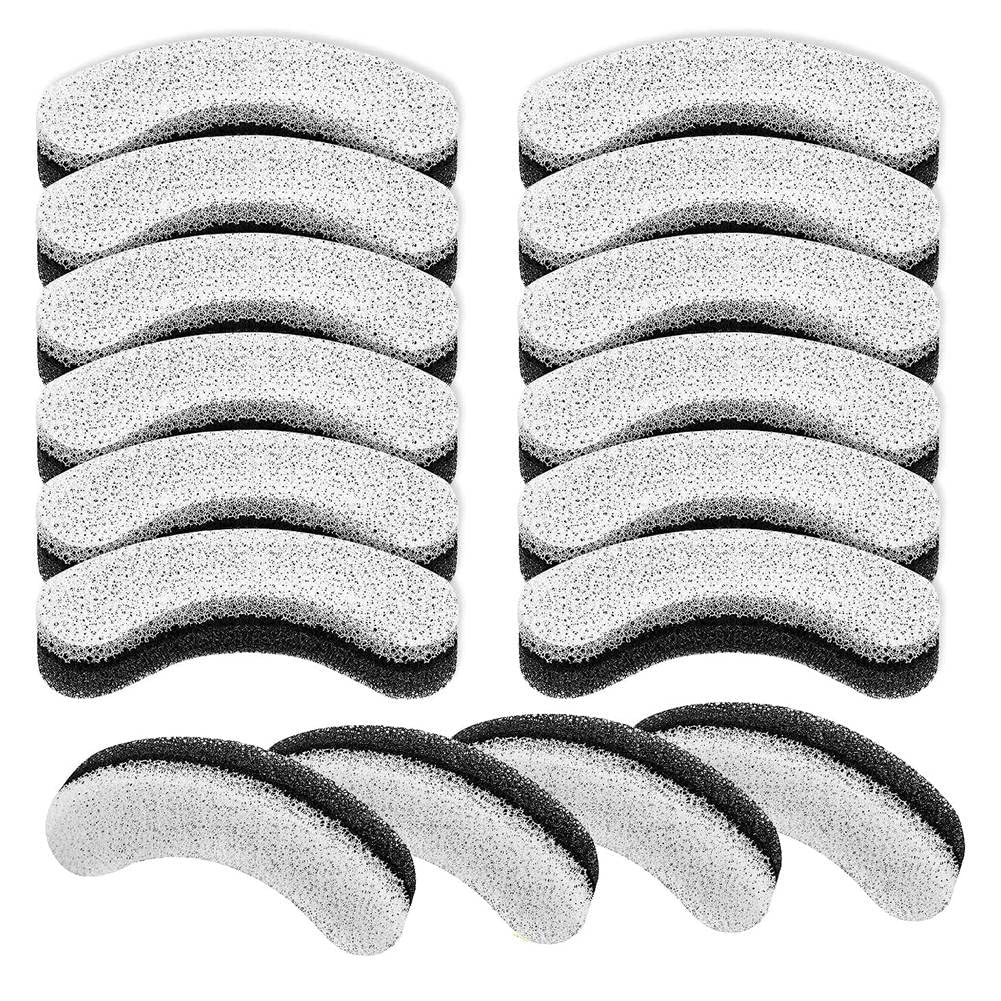 Veciado Cat Water Fountain Filter, 16 Pack Pet Fountain Filter Replacement Compatible with WF050 Pet Water Fountain