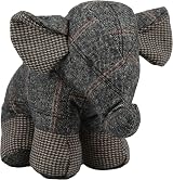 The Magic Toy Shop Weighted Elephant Door Stop Novelty Fabric Floor Stopper 1kg view 3