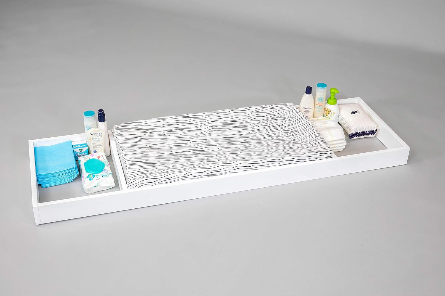 Baby Changing Tray Kit Table Topper Wooden, Universal