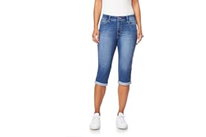 Angels Forever Young Women's 360 Sculpt Stretch Crop Jeans